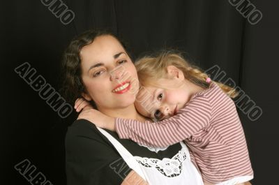 mother and daughter