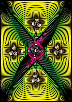 abstract composition.