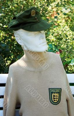 German Police Manikin