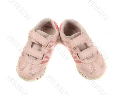 pink shoes