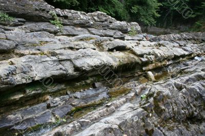 river in mountain