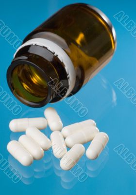 Capsules and bottle
