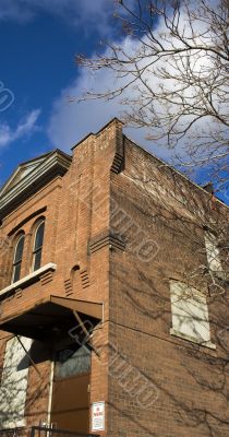 Old Victorian style house