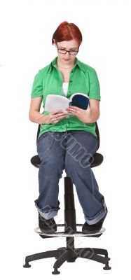 Girl reading