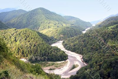 mountain river