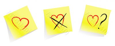 love / don`t  love / do you love me  /  vector
