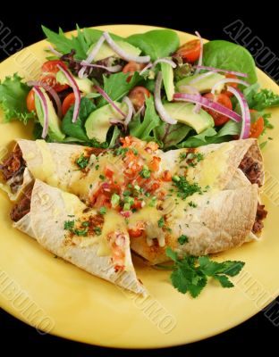 Beef And Bean Enchiladas 1