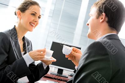 Morning cup of coffee