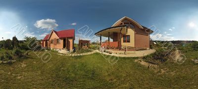 House and garden