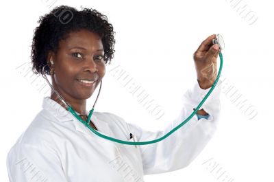 African american woman doctor