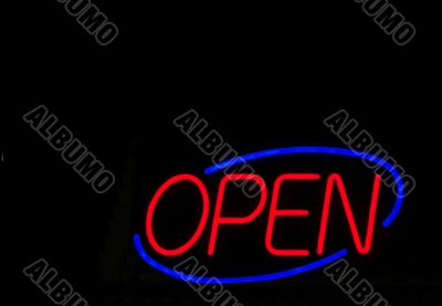 Neon Open Sign