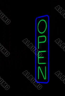 Neon Open Sign
