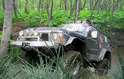 car in roadstead