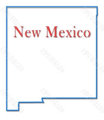 New Mexico Map
