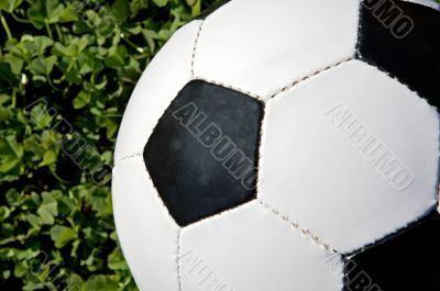 Part of a soccer ball