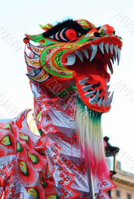 chinese dragon mask