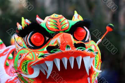 chinese dragon mask