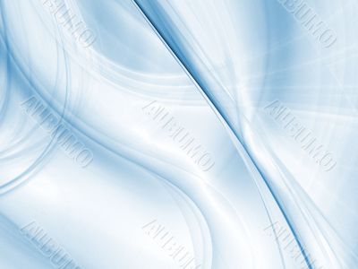 Threaded Blues Abstract Background