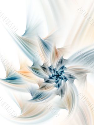 Spiraling Petals Abstract Background