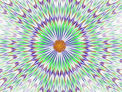 Spikes in Round Abstract Background