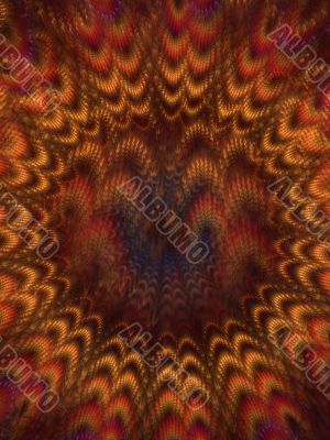 Textured Burst Abstract Background