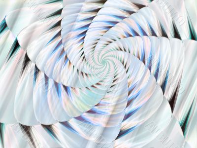 Spiral against Texture Abstract Background