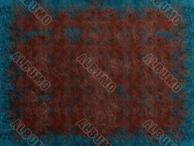 Rusted plate