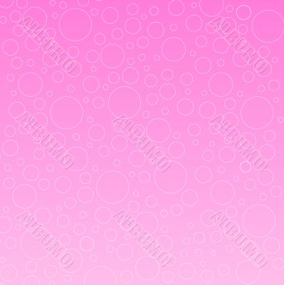 Pink Bubble Background