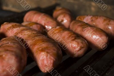 sausages barbecue