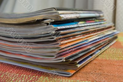 Magazine stack