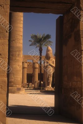 Interior courtyard, Karnak Temple