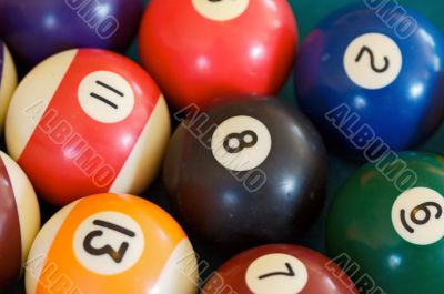 Some billiard balls