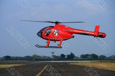 red helipcopter 1