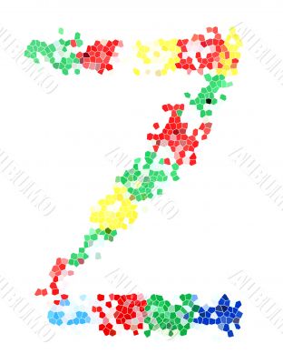 You can write messages with this letters series