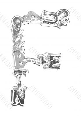 You can write messages with this letters series