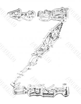 You can write messages with this letters series