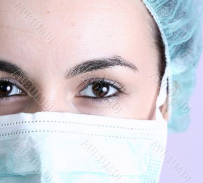 Portrait of a young doctor!