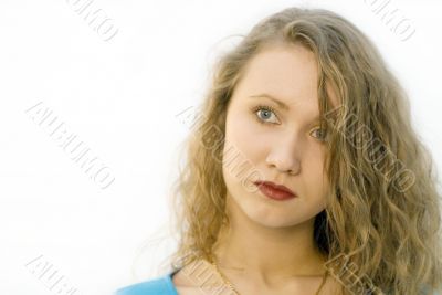 beautiful blonde girl