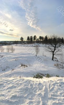 snowy slope