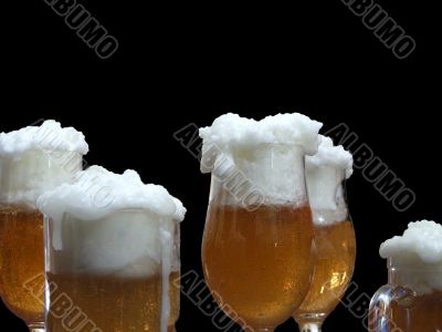 Beer glasses