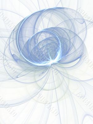 Curving Threads Abstract Background
