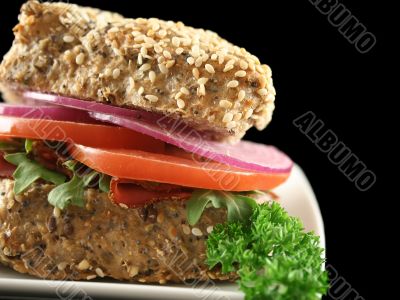 Wholegrain Salad Roll 9