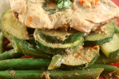 Thai Green Poached Chicken 2