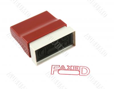Faxed Stamp
