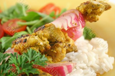 Chicken Tandoori Skewers 3