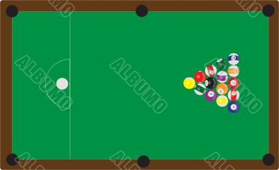 Pool table