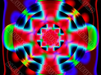 an abstract background