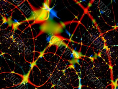 an abstract background
