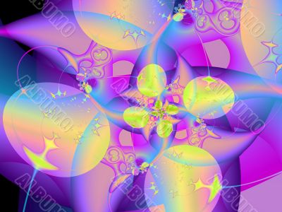 an abstract background