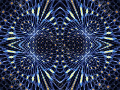 Angular Weave Abstract Design